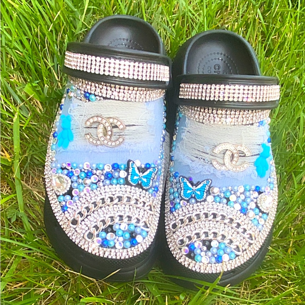 Coustom Bling Crocs